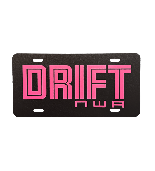 Drift NWA License Plate