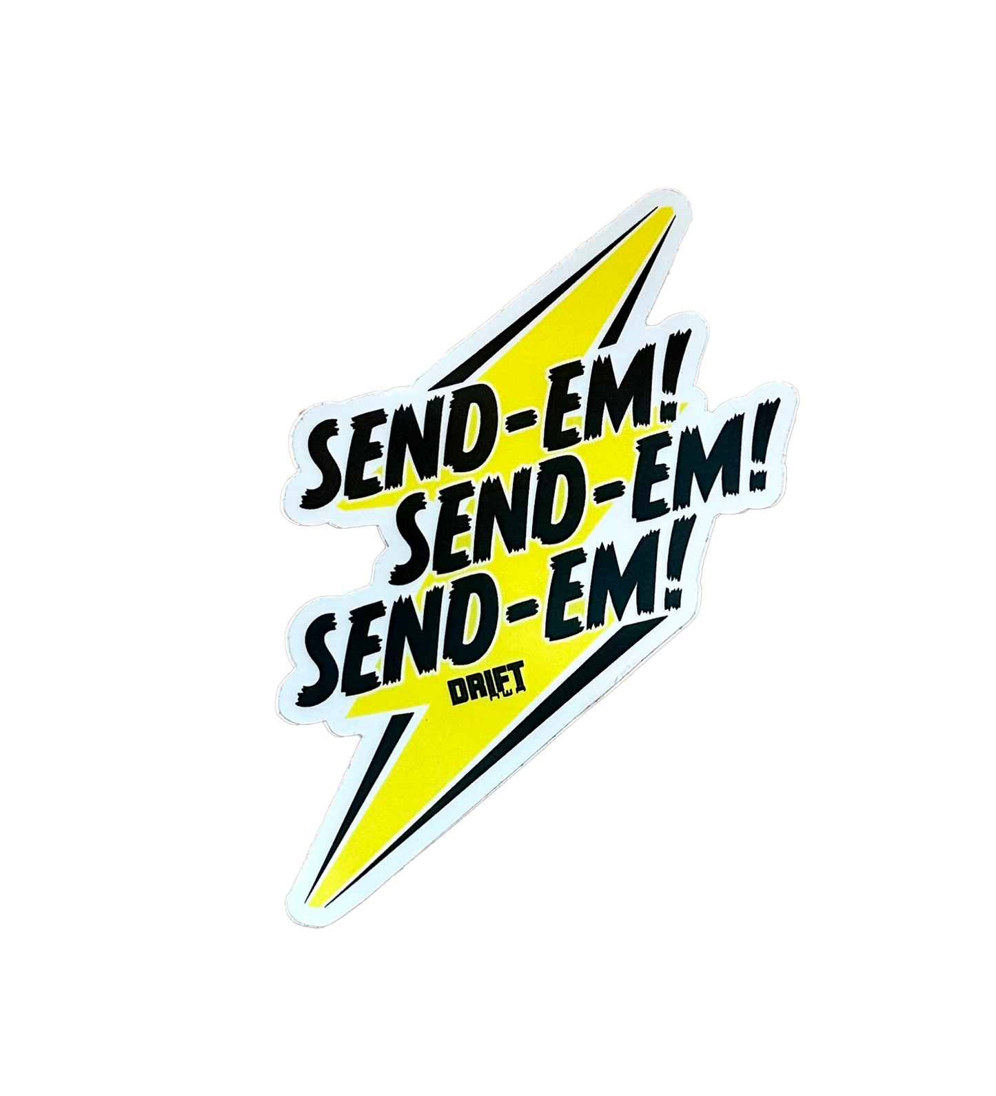 Send Em Bolt Sticker