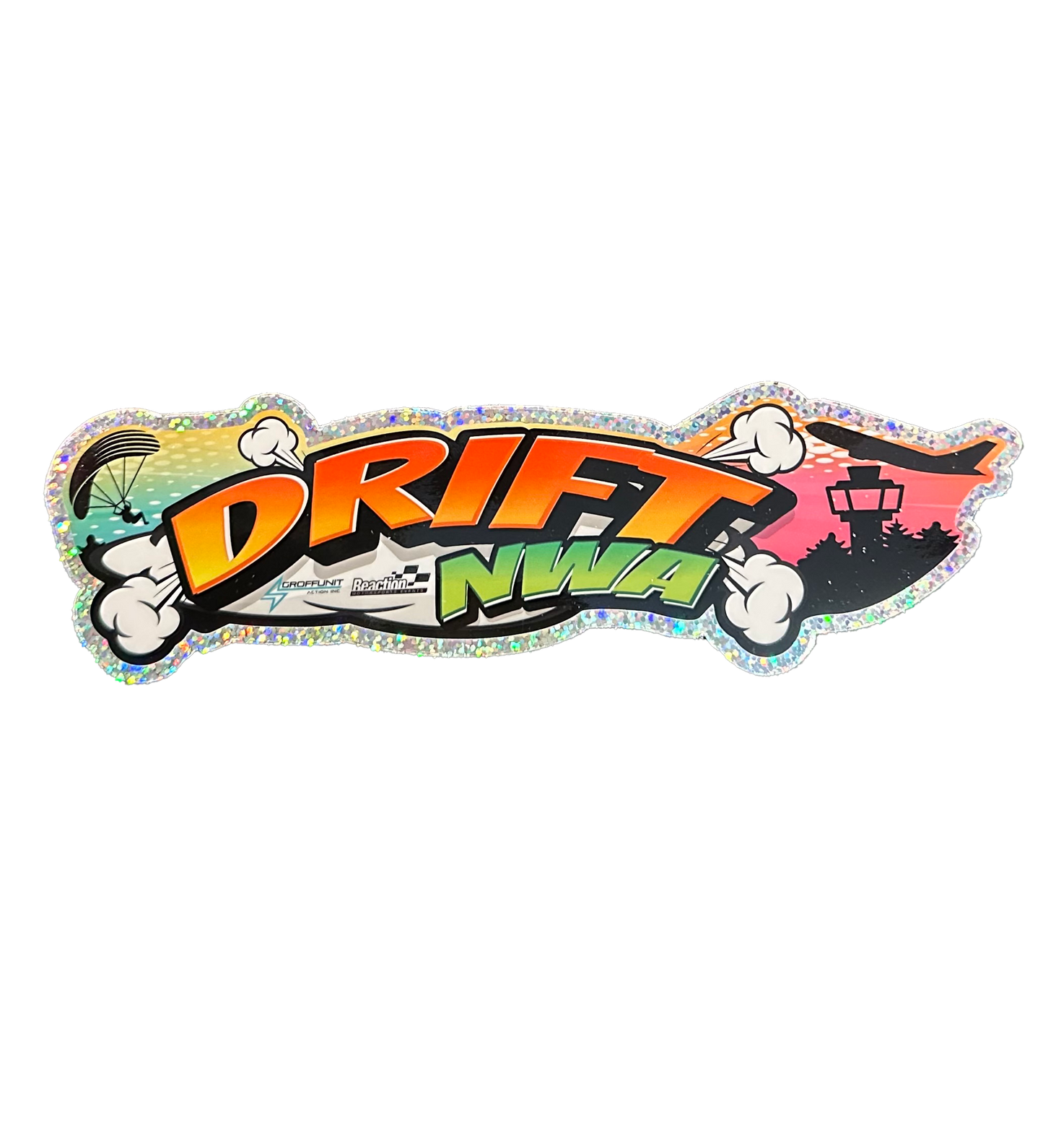 Drift NWA Drake Glitter Sticker