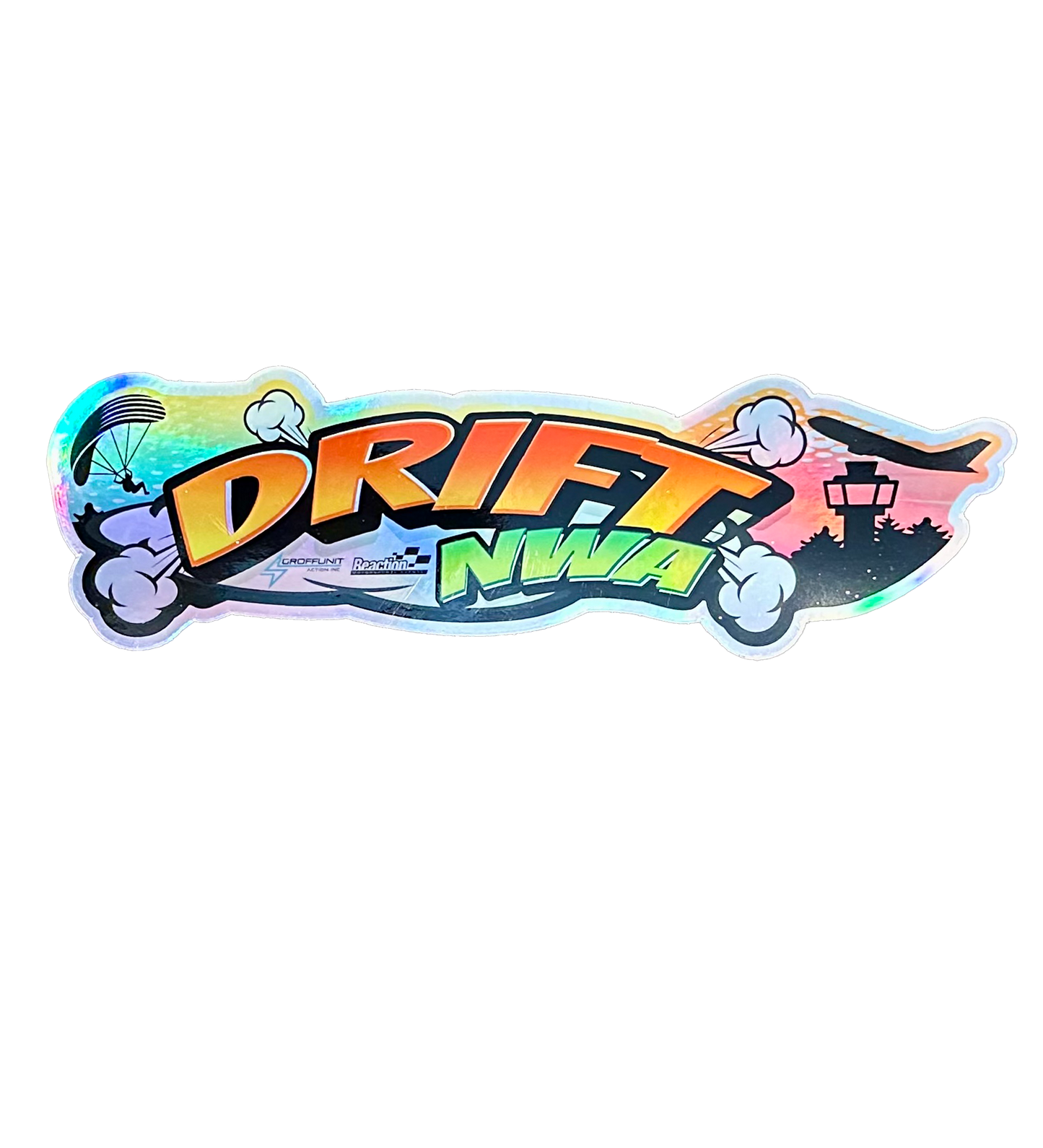 Drift NWA Drake Holographic Sticker