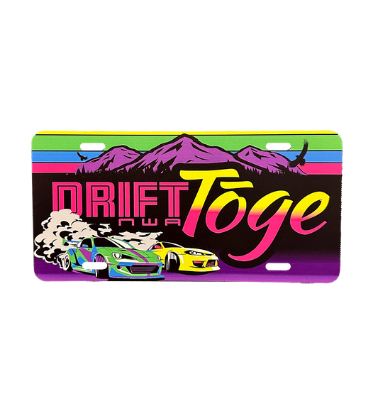 Drift NWA Tōge License Plate