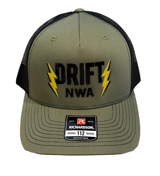 Drift NWA Green Trucker Hat